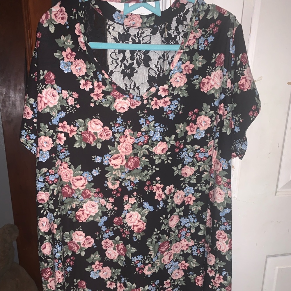 Casual floral dress 3x